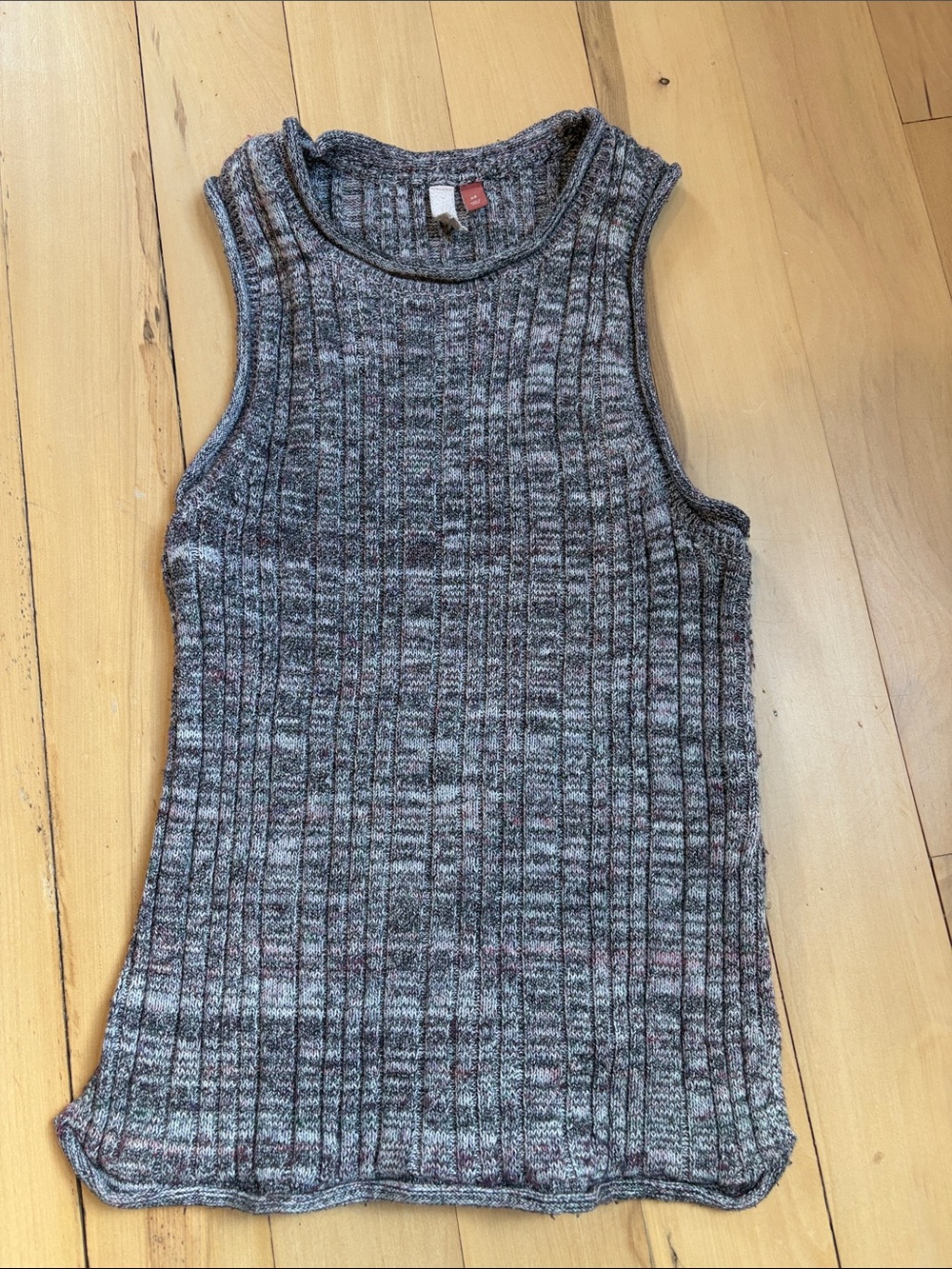 Sleeveless Rib Knit Tank Top from Pilcro (Anthropologie)